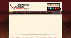 Desktop Screenshot of cvalakecounty.com